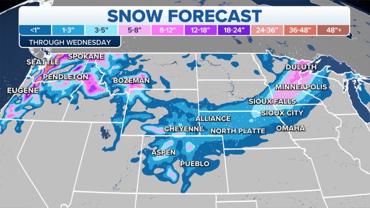 Snow forecast i