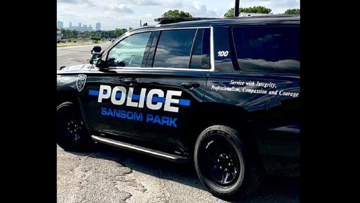 Sansom Park Police vehicle