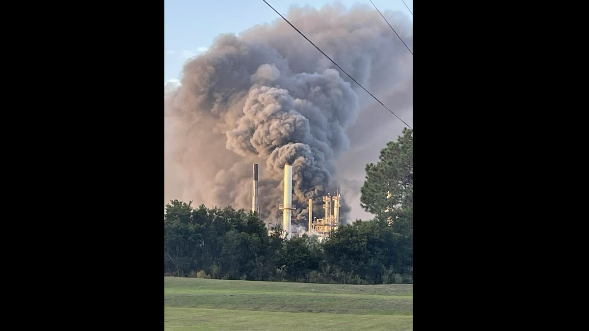 Colonel's Island Georgia chemical plant fire