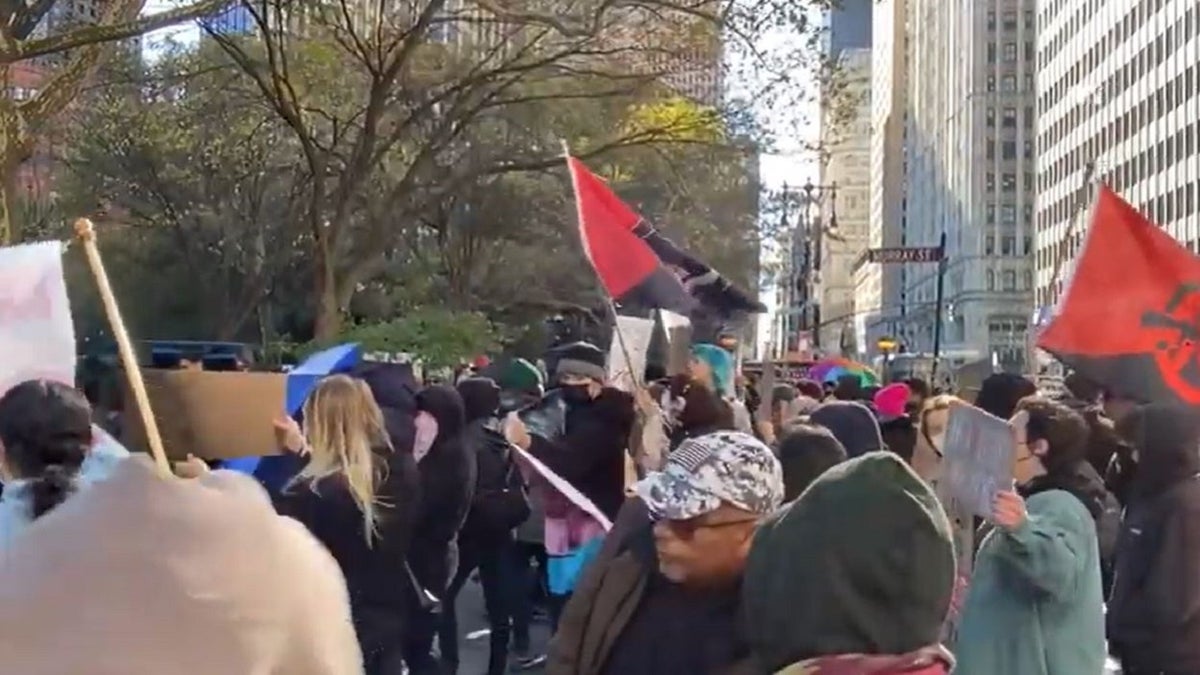 new York City transgender rights protest