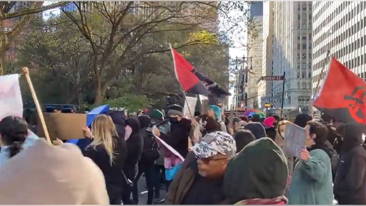 new York City transgender rights protest