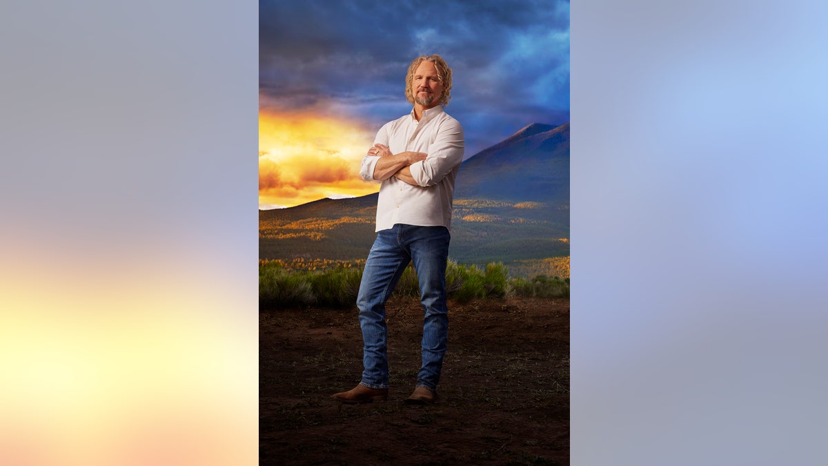 Kody Brown of Sister Wives posing in Flagstaff, Arizona