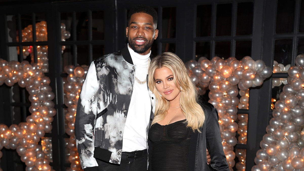 Tristan Thompson, Khloe Kardashian at his birthday