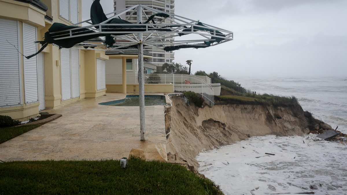 Daytona Beach Shores Florida damage