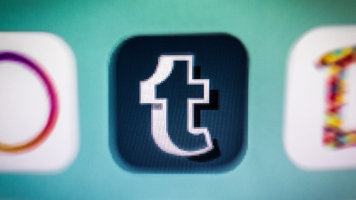 A Tumblr app icon