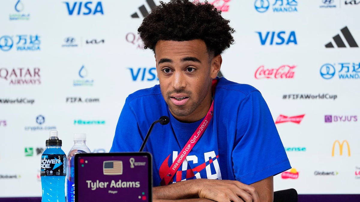 Tyler Adams in Doha