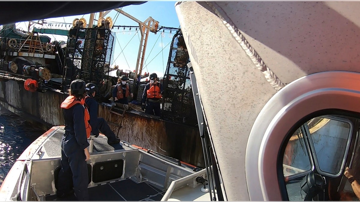 fishing vessel boarded