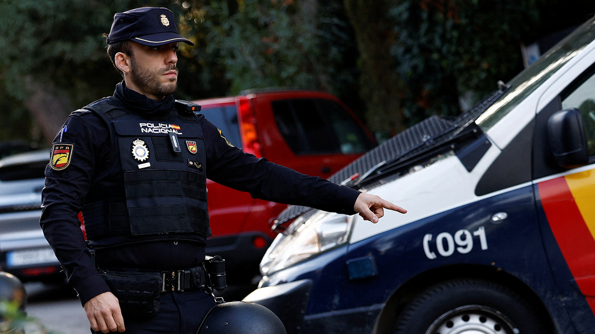 Spanish police officer