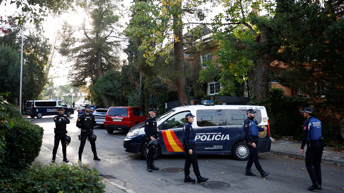 Ukraine embassy Madrid Spain explosion