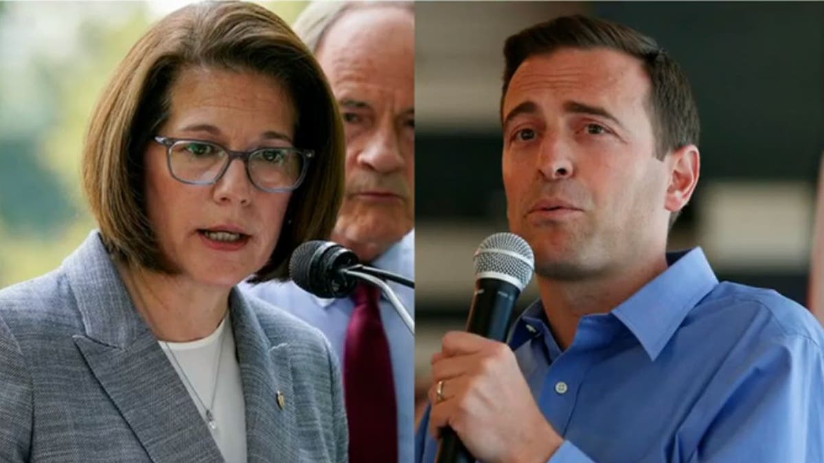 Democratic Sen. Cortez Masto and GOP challenger Laxalt