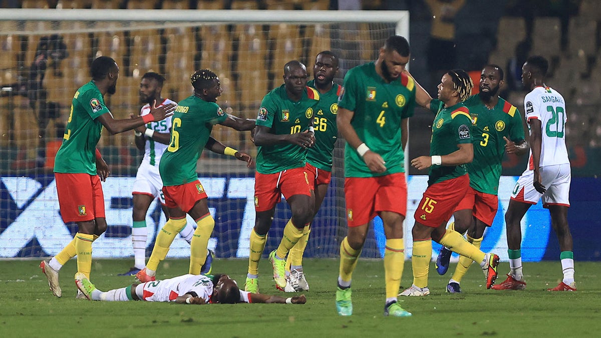 Vincent Aboubakar in the Africa Cup of Nations