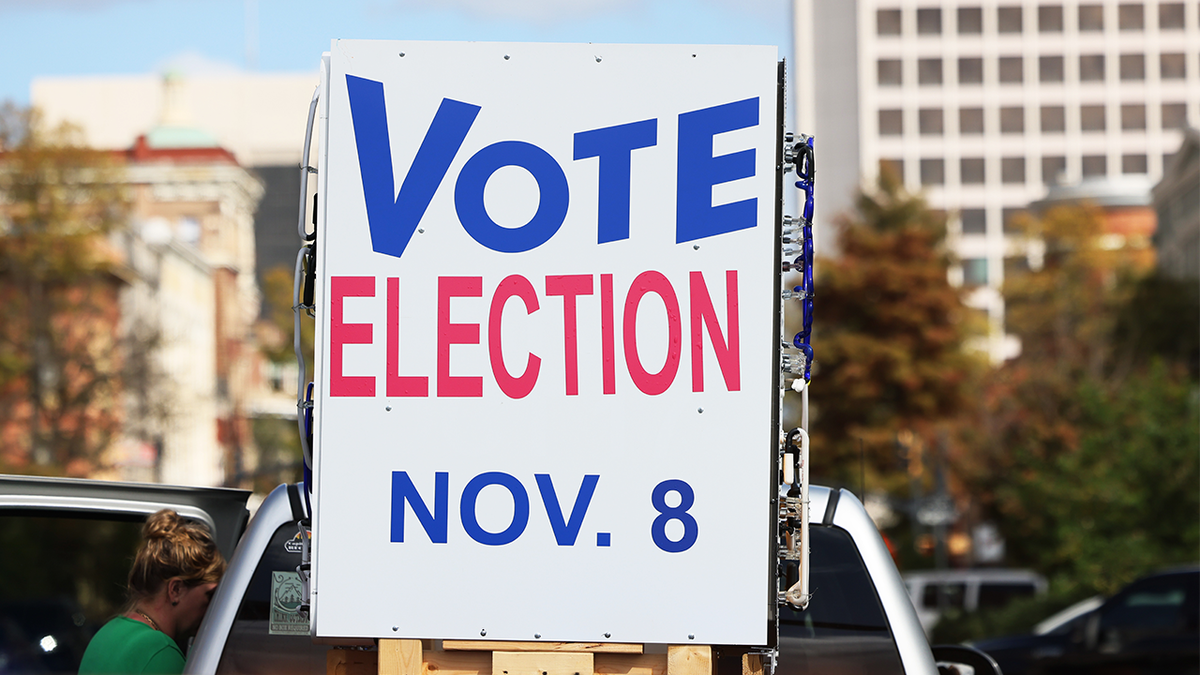 Vote Election Sign