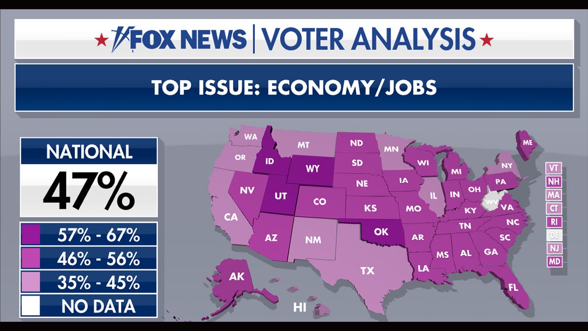 The top issue for voters by state