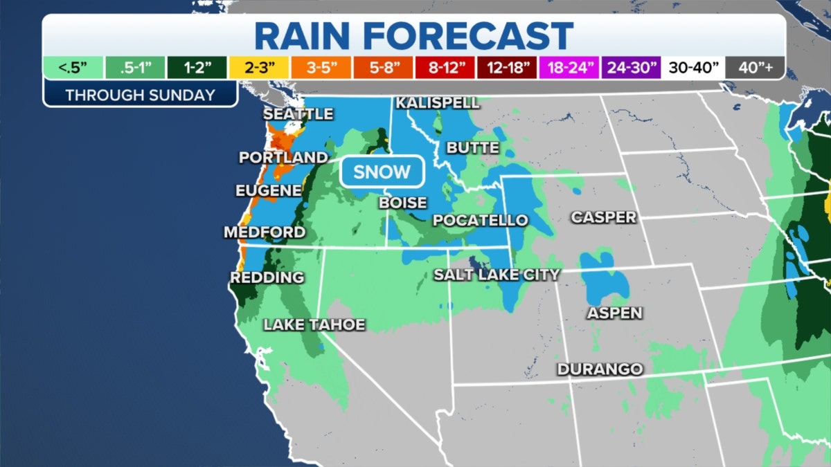 Northwest rain