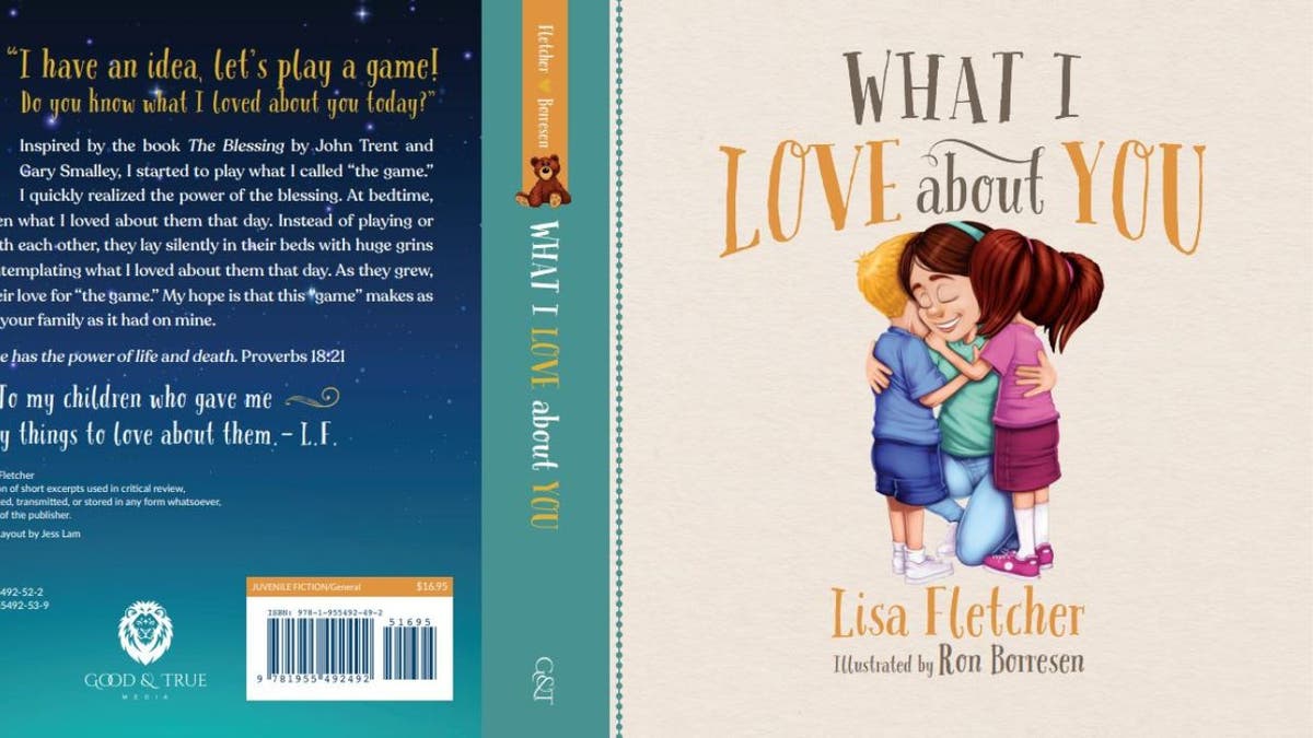 Cover of Lisa Fletcher's book "What I love about you"