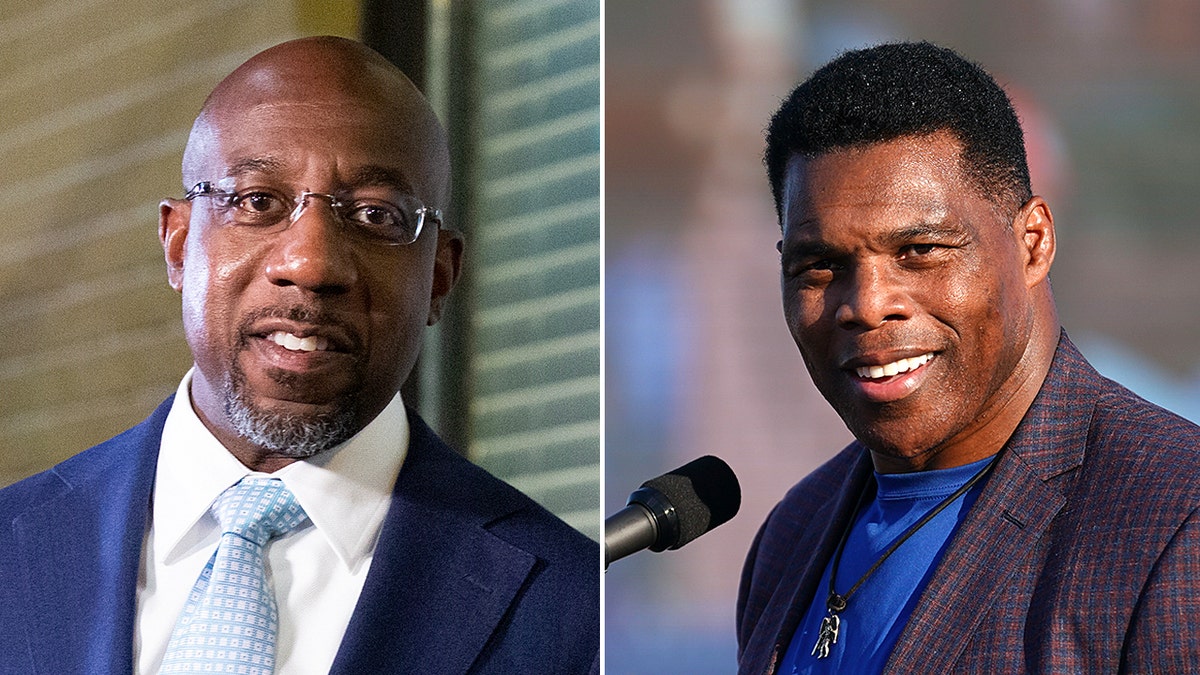 Herschel Walker Raphael Warnock