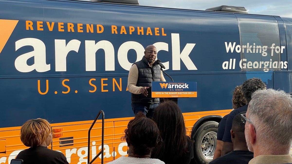 Democratic Georgia Sen. Raphael Warnock