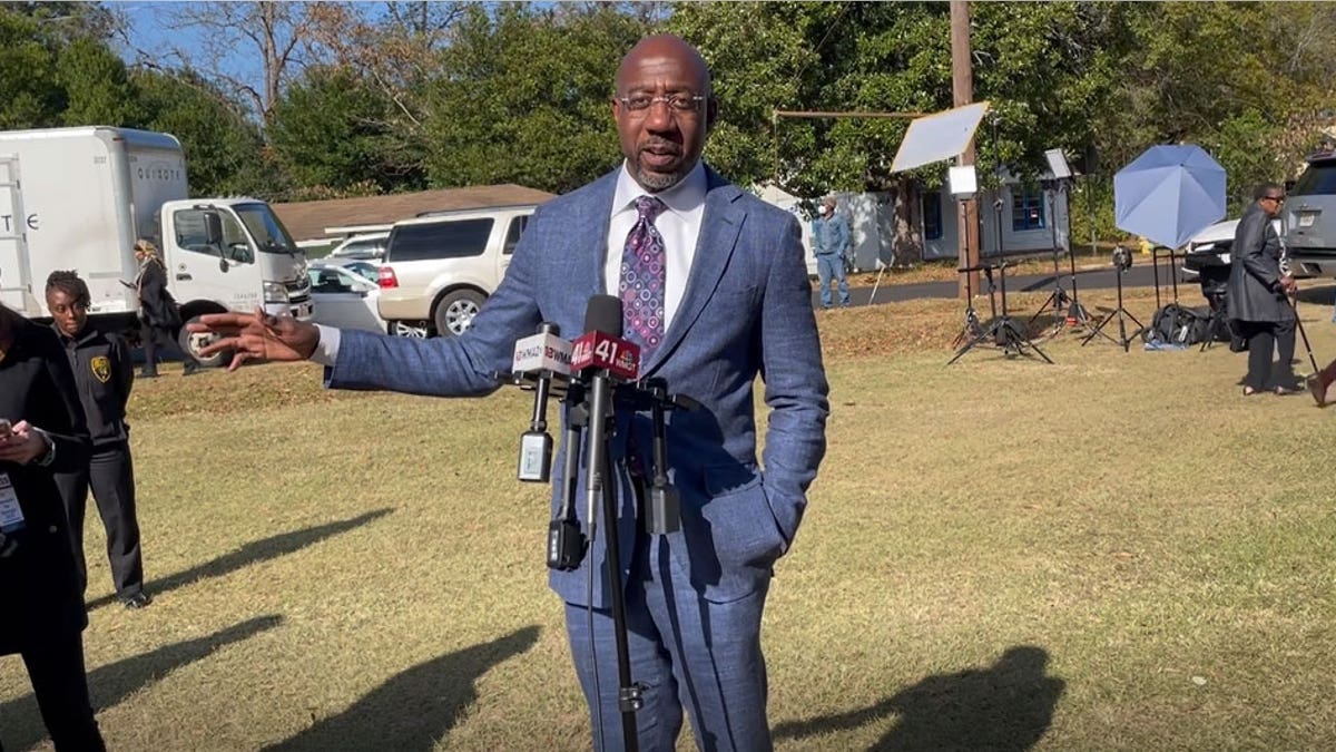 Democratic Georgia Sen. Raphael Warnock