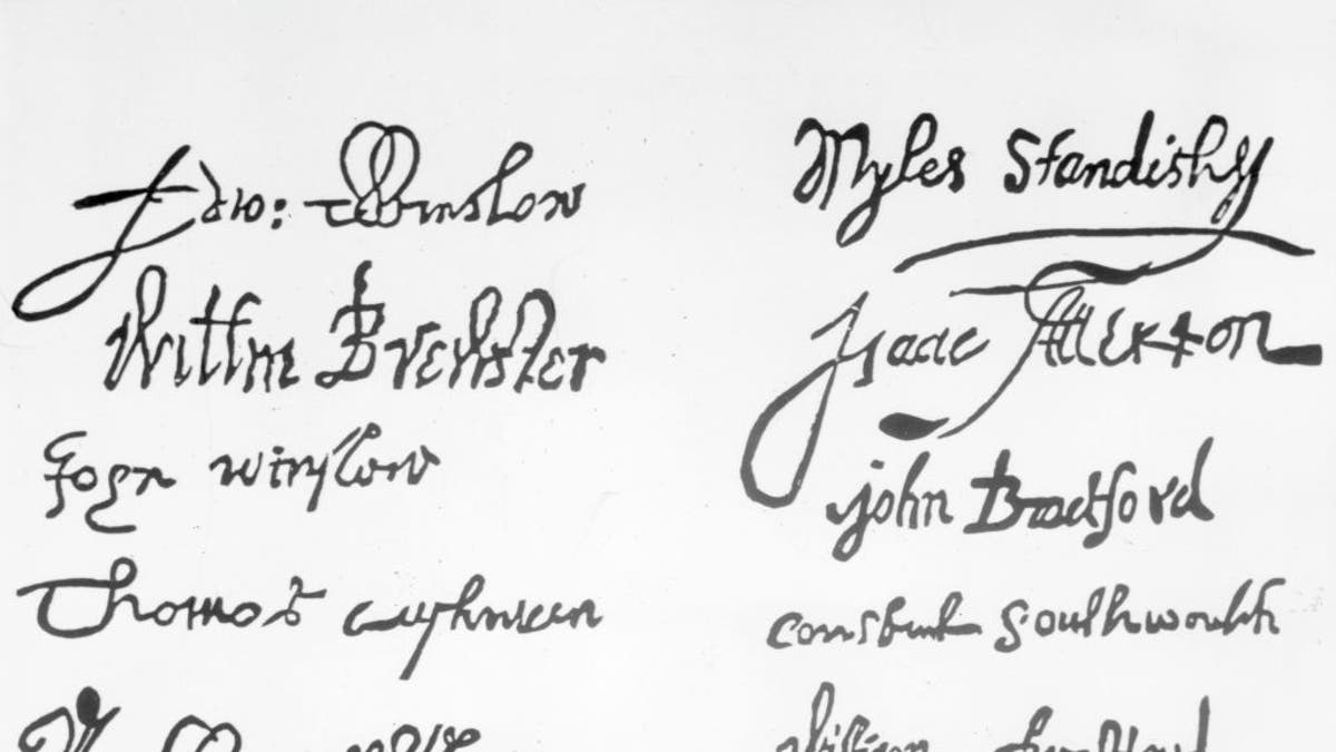 Mayflower Compact signers