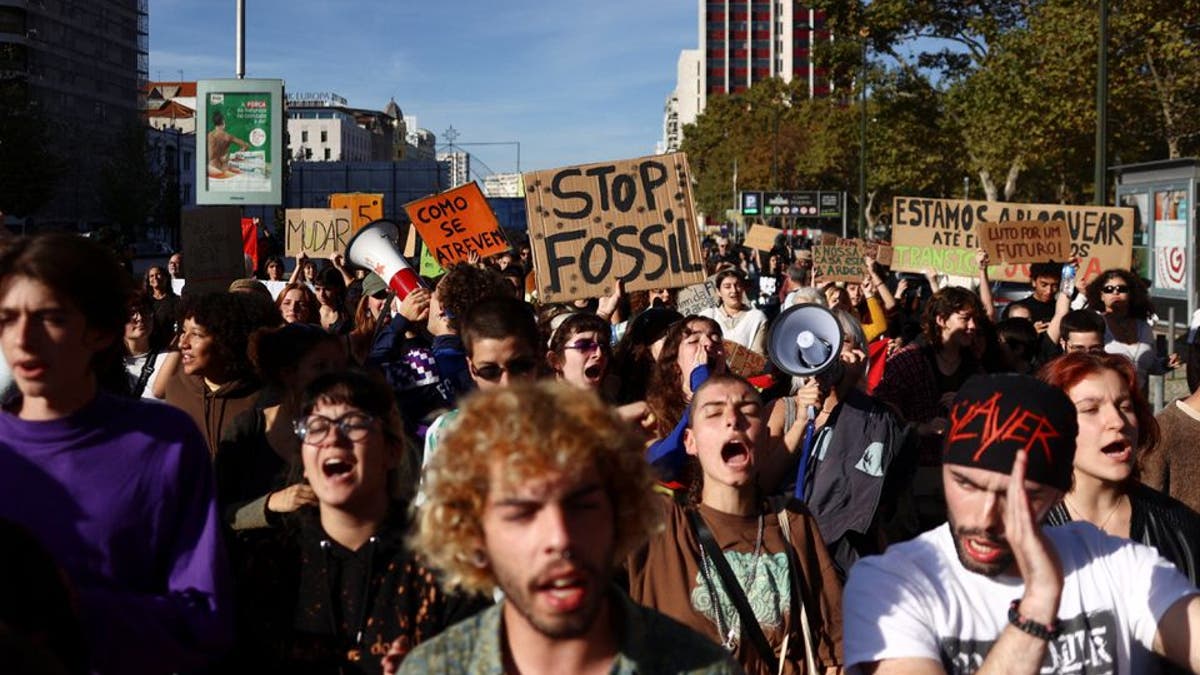 Climate protesters