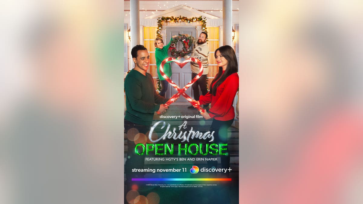 "A Christmas Open House" cast