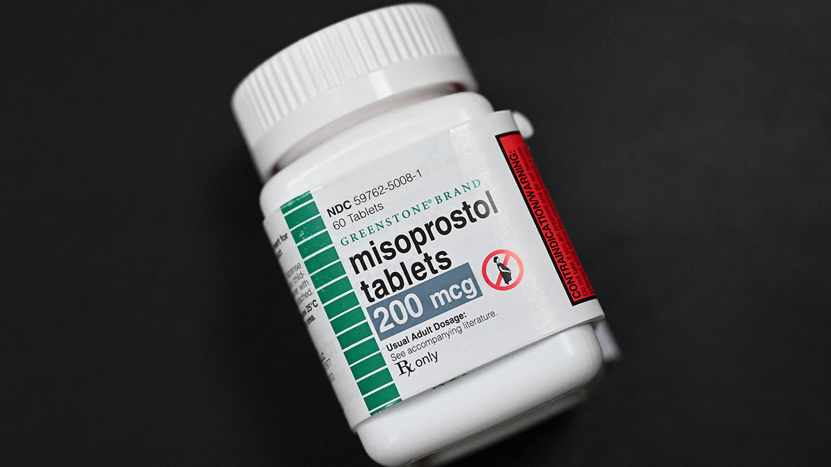 bottle of misoprostol tablets