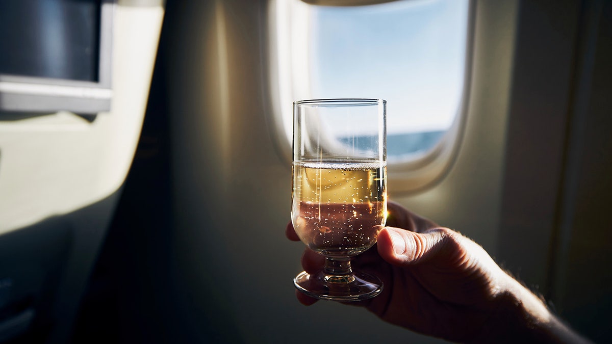 Airplane alcohol