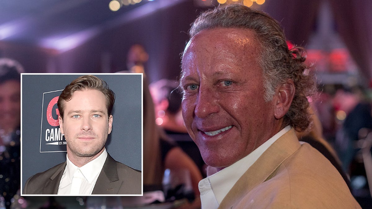 Armie Hammer seen on red carpet, Michael Armand pictured at star-studded event
