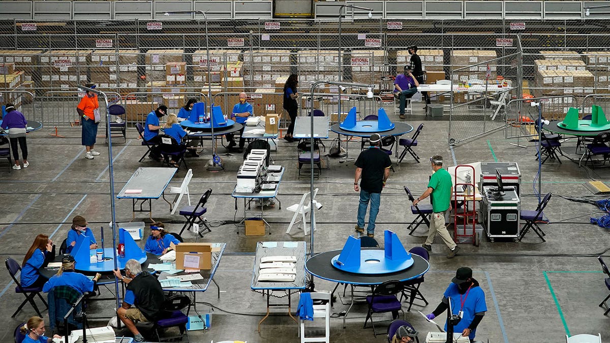 Election ballot counting