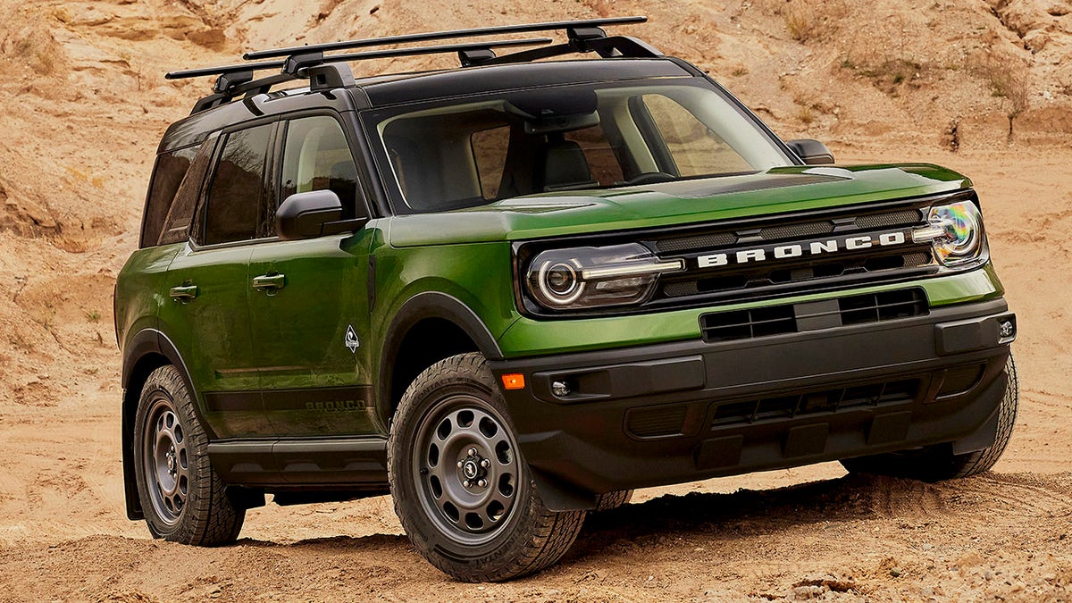 The Bronco Sport Black Diamond package is offered on the Big Bend and Outer Banks trims.