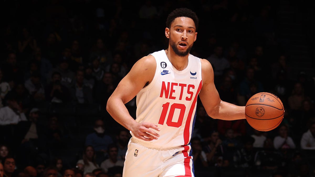 Ben Simmons' Nike jersey gets ripped apart