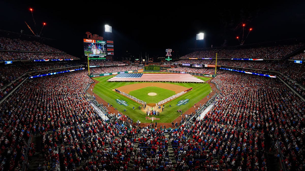 Citizens Bank Park before Game 4 of World Series