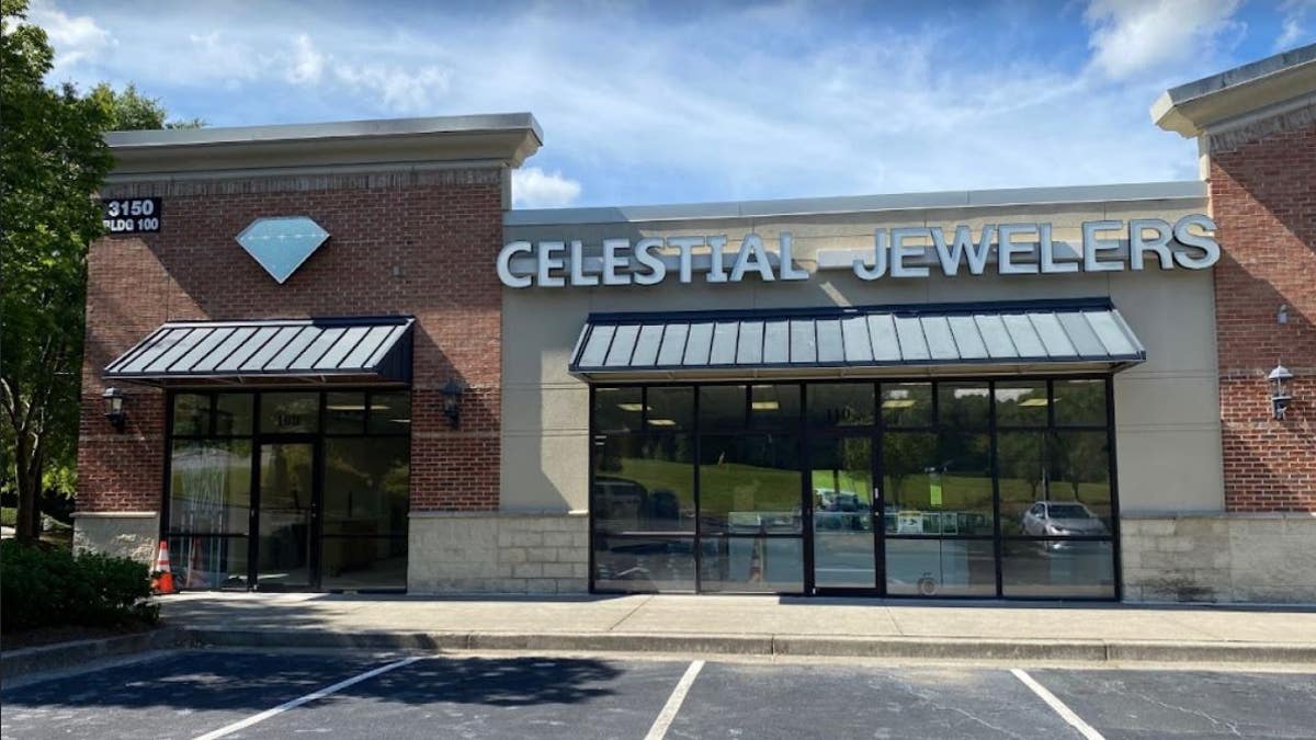 Exterior of Celestial Jewelers in Georgia