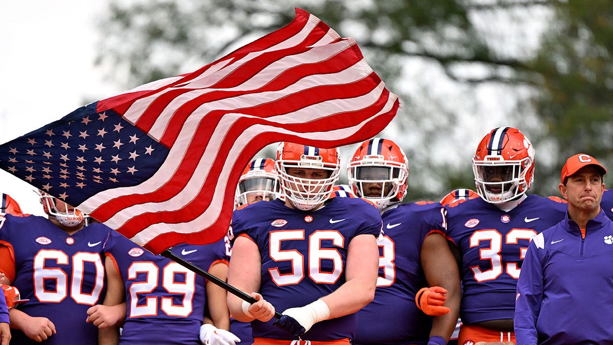 WATCH: Soldier surprises family during Military Appreciation Day at Clemson