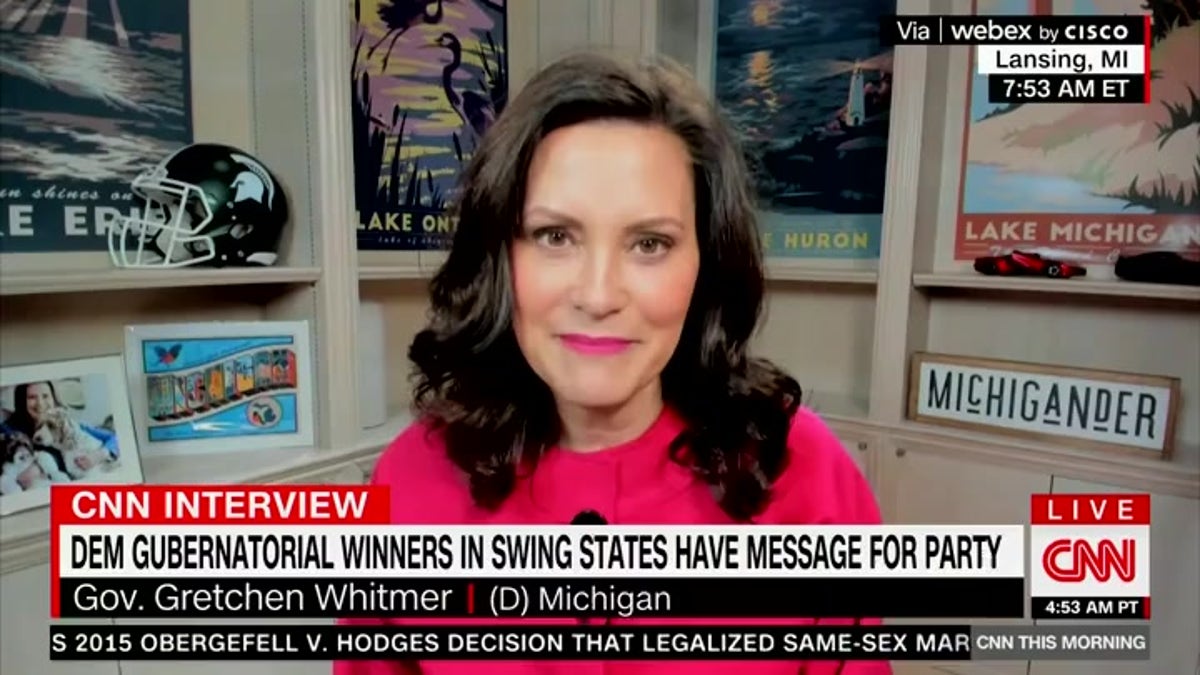 Photo of Gretchen Whitmer on CNN