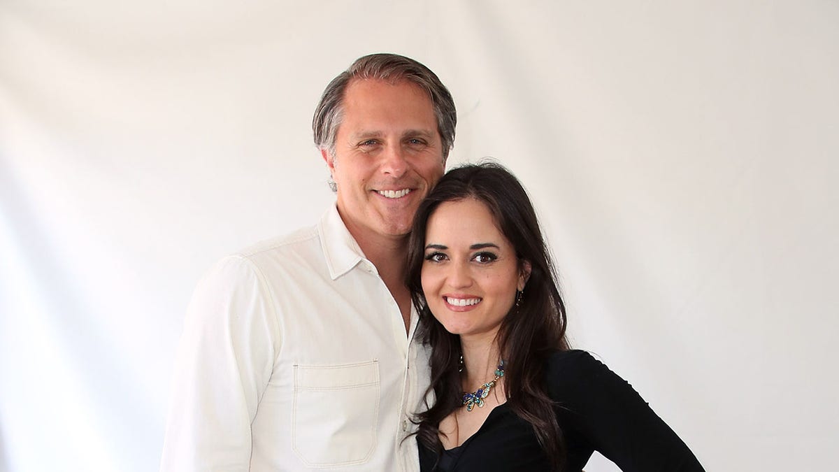Danica McKellar with husband Scott Sveslosky