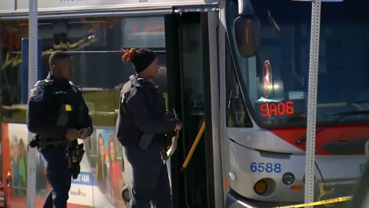 DC police investigating bus