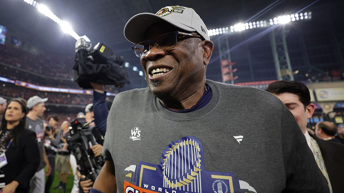 Dusty Baker reacts to first World Series win as manager: 'You