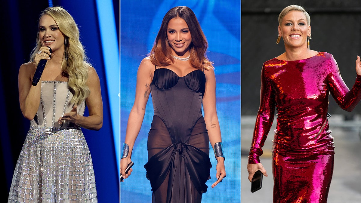 Carrie Underwood, Pink, Anitta split