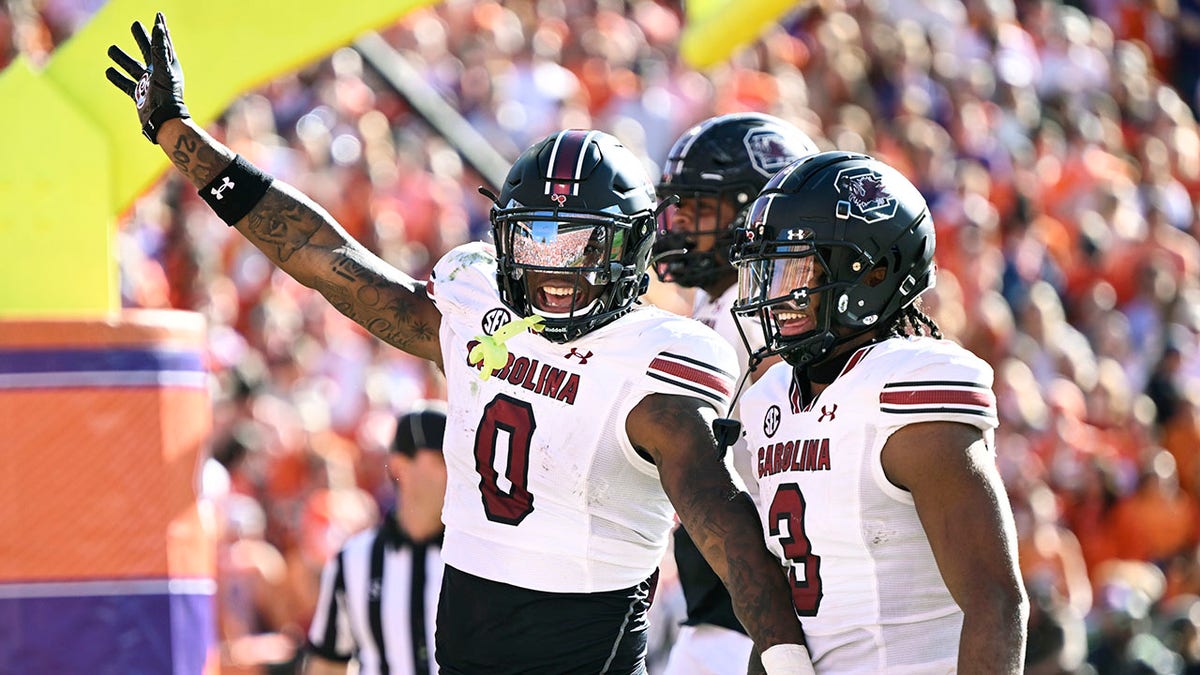 South Carolina celebrates TD