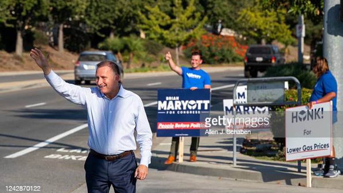 GOP candidate Brian Maryott ran for Congress in the 49th congressional district. 