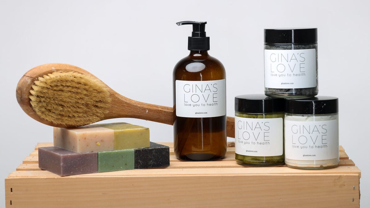 Gina's Love Vegan Soap and Body Collection