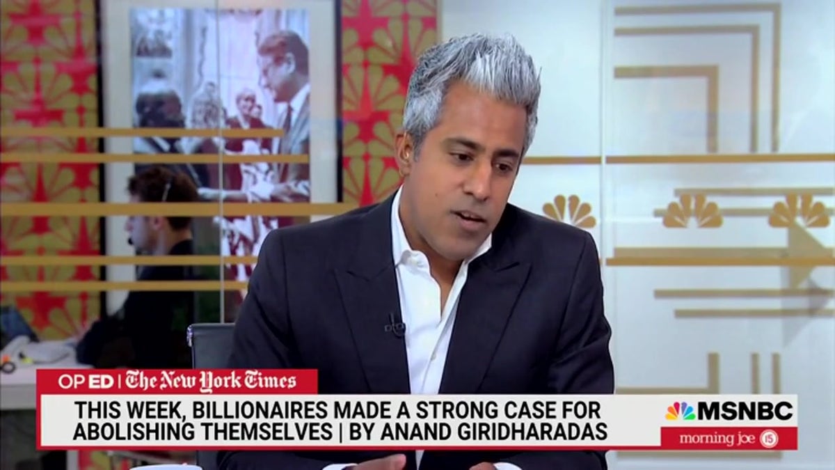 MSNBC Anand Giridharadas