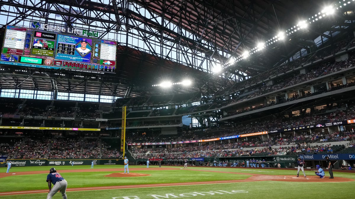 The 2024 All Star Game is heading to Globe Life Field in Arlington