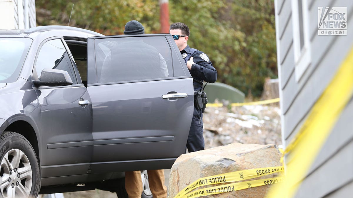 car at idaho crime scene