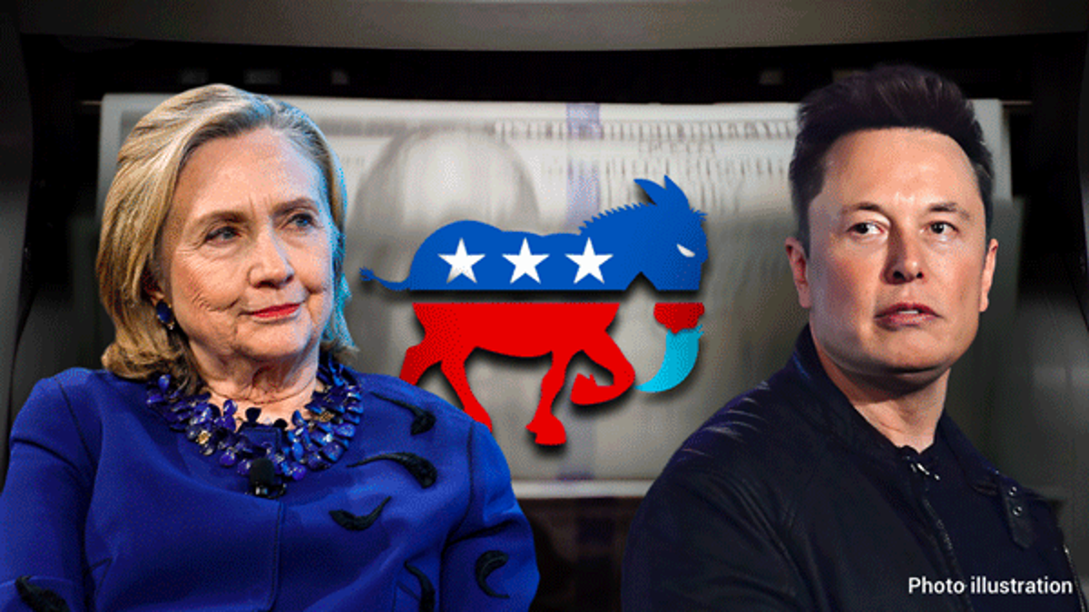 Clinton-linked dark money group targeted Twitter advertisers amid Elon Musk's takeover. (Photo illustration)