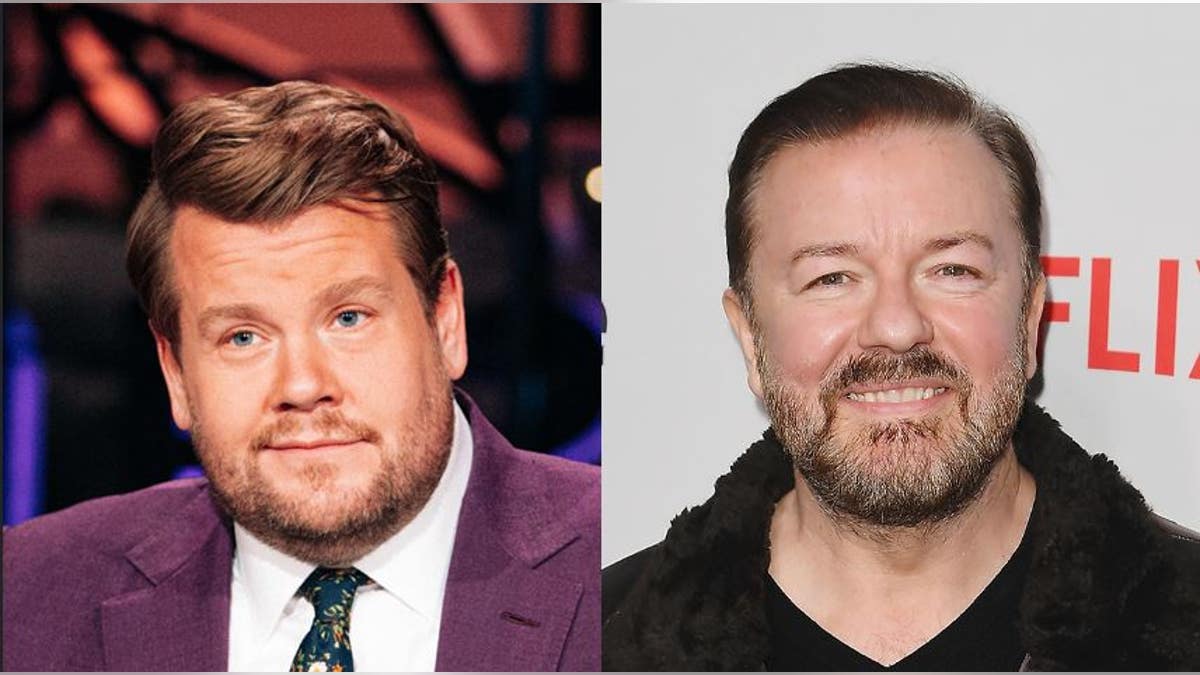 James Corden says he 'inadvertently' told a 2018 Ricky Gervais joke