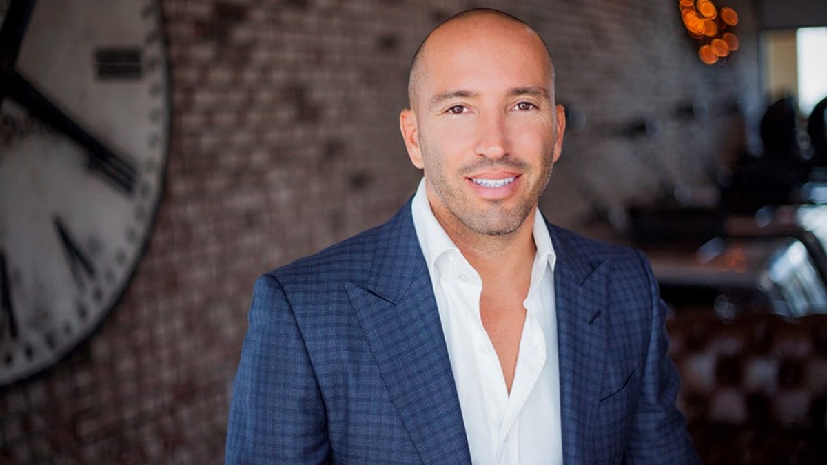 Jason Oppenheim in his office at the Oppenheim Group