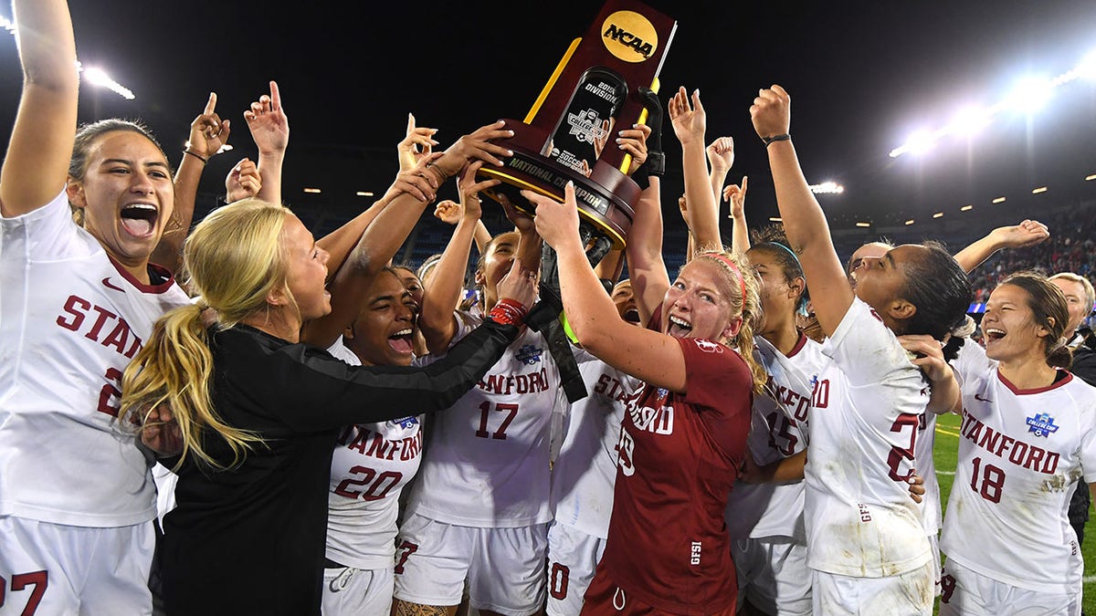 Katie Meyer after NCAA title