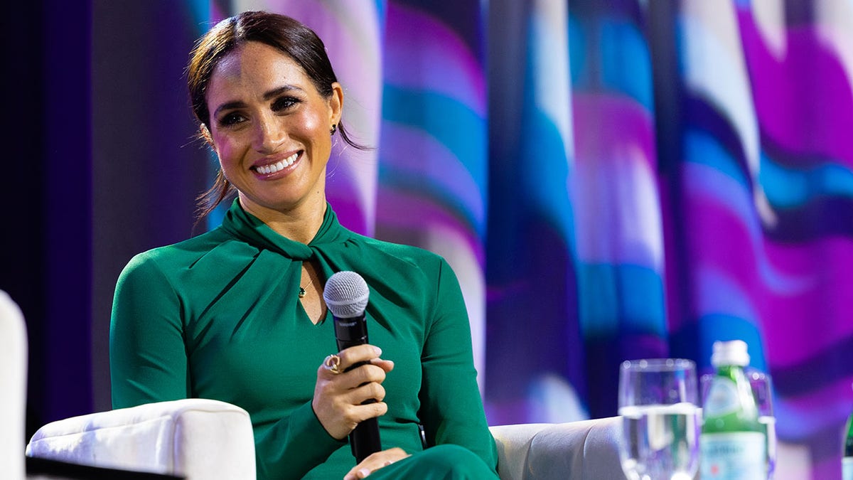 Meghan Markle smiling